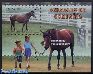 Domestic animals s/s, horse