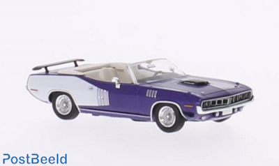 Ricko Plymouth HEMI Cuda Convertible - Metallic Violet 1971
